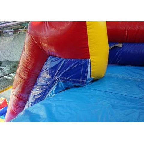 Moonwalk USA Obstacle Course 20'H RAINBOW SCREAMER SLIDE W/ SLIP N SLIDE by MoonWalk USA