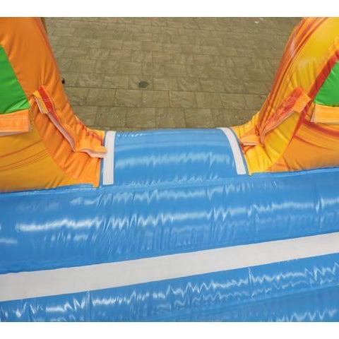 Moonwalk USA Obstacle Course 21'H PALM TREE SUPER SLIDE W N D by MoonWalk USA