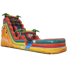 Moonwalk USA Obstacle Course 21'H VOLCANO SUPER SLIDE W N D by MoonWalk USA