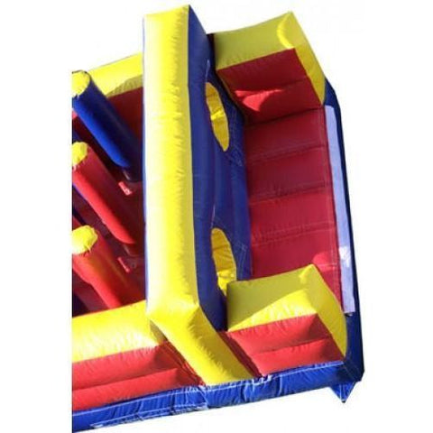 Moonwalk USA Obstacle Course 6'H 20'L Obstacle Course by MoonWalk USA Moonwalk USA 6'H 20'L Obstacle Course Red SKU # O-025-R Inflatable 