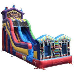 Moonwalk USA Obstacle Course Included 21'H CARNIVAL SUPER SLIDE W N D by MoonWalk USA W-291 21'H CARNIVAL SUPER SLIDE W N D by MoonWalk USA from My Bounce House For Sale