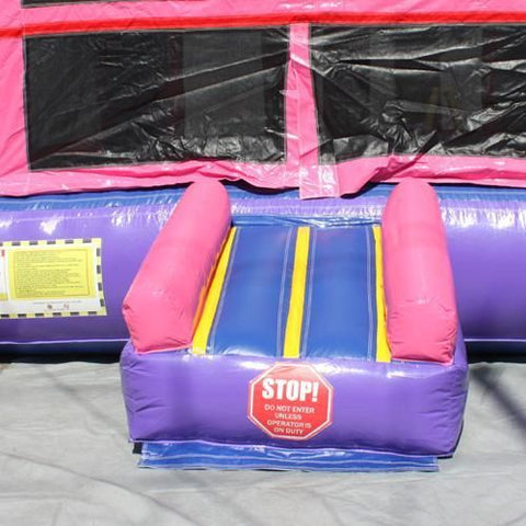 Moonwalk USA Obstacle Course PINK CASTLE BOUNCER by MoonWalk USA PINK CASTLE BOUNCER by MoonWalk USA from My Bounce House For Sale