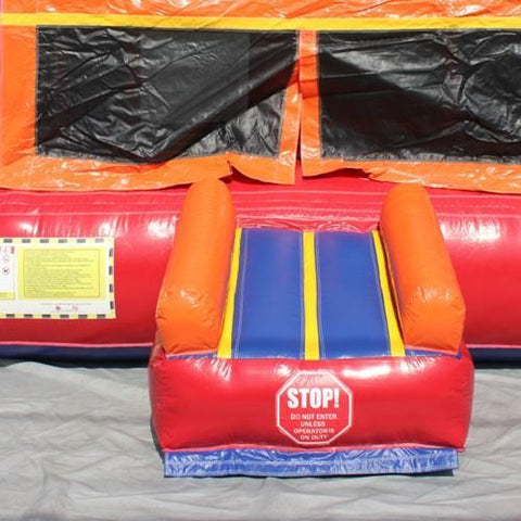 Moonwalk USA Obstacle Course RED N PURPLE CASTLE BOUNCER by MoonWalk USA RED N PURPLE CASTLE BOUNCER by MoonWalk USA from My Bounce House For Sale