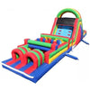 Image of 12'H 45' Obstacle Course Wet n Dry (Green) by MoonWalk USA SKU# O-124-G