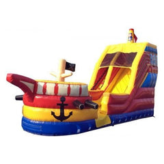 Moonwalk USA slide 18'H Pirate Slide Wet n Dry by MoonWalk USA 18"H Pirate Slide Wet n Dry by MoonWalk USA SKU# W-251-WLG