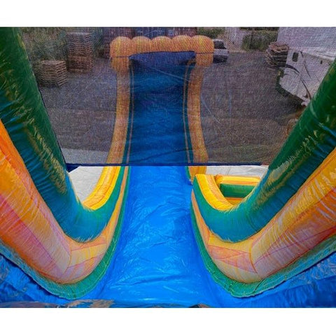 Moonwalk USA slide 19'H Fiesta Rapid Slide Wet N Dry by MoonWalk USA 19'H Rapid Slide Wet n Dry by MoonWalk USA SKU# W-043-WLG