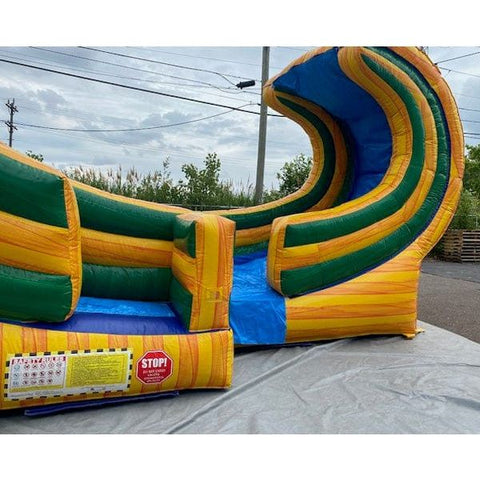 Moonwalk USA slide 19'H Fiesta Rapid Slide Wet N Dry by MoonWalk USA 19'H Rapid Slide Wet n Dry by MoonWalk USA SKU# W-043-WLG