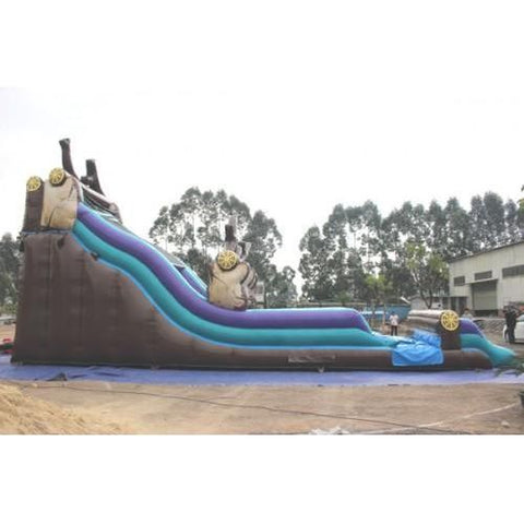 Moonwalk USA slide 21'H Log Mountain Slide Wet n Dry by MoonWalk USA 21'H Log Mountain Slide Wet n Dry by MoonWalk USA SKU# W-045-WLG