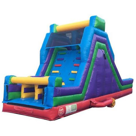 Moonwalk USA slide 85'L Obstacle Course With Pool by MoonWalk USA 85'L Obstacle Course With Pool by MoonWalk USA SKU# O-145-With-Pool