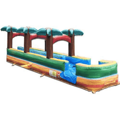 Moonwalk USA SLIP N SLIDE 8'H Dual Lane Volcano Slip N Slide W/ Pool by MoonWalk USA 8'H Dual Lane Volcano Slip N Slide W/ Pool by MoonWalk USA SKU# W-671-WLG