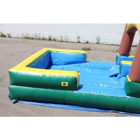 Moonwalk USA SLIP N SLIDE Dual Lane Paradise Slip n Slide w/ Pool by MoonWalk USA Dual Lane Paradise Slip n Slide w/ Pool by MoonWalk USA SKU# W-663-WLG