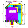 Image of Moonwalk USA Water Parks & Slides 16'H Castle Combo XL by MoonWalk USA 16'H Castle Combo XL by MoonWalk USA SKU# C-024