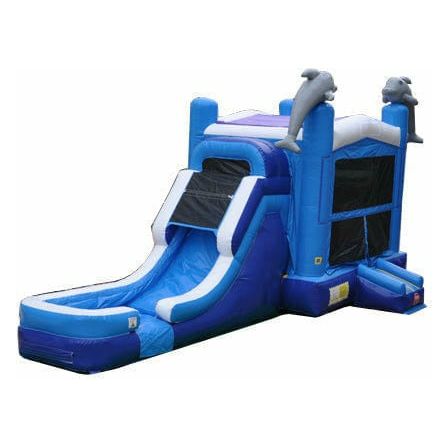 Moonwalk USA Water Parks & Slides 16'H Dolphin Combo Wet N Dry by MoonWalk USA 16'H Dolphin Combo Wet N Dry by MoonWalk USA SKU# C-235