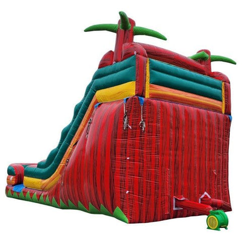 Moonwalk USA Water Parks & Slides 18'H Dual Lane Fire Slide Wet N Dry by MoonWalk USA 18'H DUAL LANE WET N DRY SLIDE by MoonWalk USA from My Bounce House For Sale