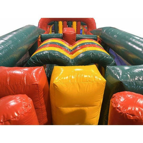 Moonwalk USA Water Parks & Slides 7'H 7-Element Obstacle (Green) by MoonWalk USA 7'H 7-Element Obstacle (Green) by MoonWalk USA SKU# O-151-G2