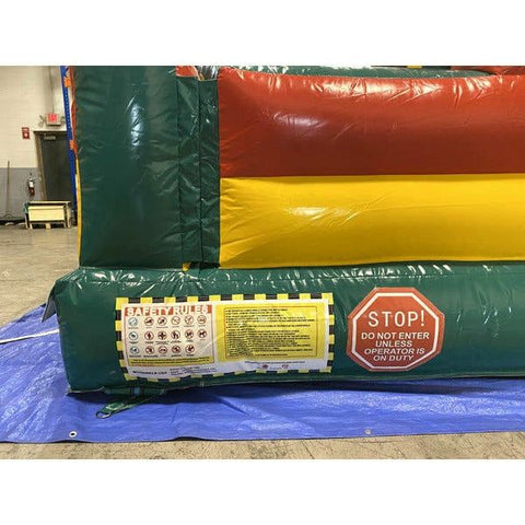 Moonwalk USA Water Parks & Slides 7'H 7-Element Obstacle (Green) by MoonWalk USA 7'H 7-Element Obstacle (Green) by MoonWalk USA SKU# O-151-G2