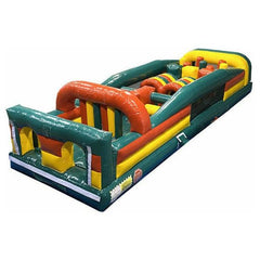 Moonwalk USA Water Parks & Slides 7'H 7-Element Obstacle (Green) by MoonWalk USA 7'H 7-Element Obstacle (Green) by MoonWalk USA SKU# O-151-G2