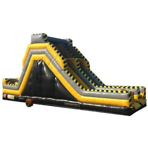 Moonwalk USA Water Parks & Slides 85'L Construction Obstacle Course With Removable Pool by MoonWalk USA