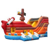 Image of Moonwalk USA Water Slides 11' H PIRATE SHIP (DRY) by MoonWalk USA