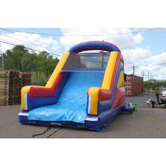 12'H Dual Lane Slide With Removable Pool by MoonWalk USA