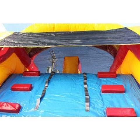 Moonwalk USA Water Slides 12'H Red Dual Lane Slide Wet N Dry Obstacle Course Piece by MoonWalk USA 12'H Red Dual Lane Slide Wet N Dry Obstacle Course Piece by MoonWalk USA SKU# O-154-R-WLG