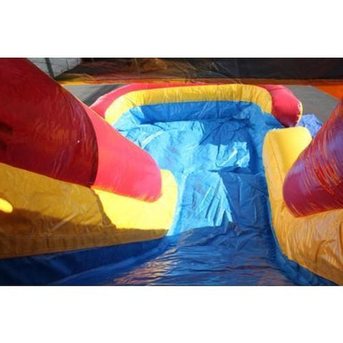 Moonwalk USA Water Slides 12'H Red Dual Lane Slide Wet N Dry Obstacle Course Piece by MoonWalk USA 12'H Red Dual Lane Slide Wet N Dry Obstacle Course Piece by MoonWalk USA SKU# O-154-R-WLG