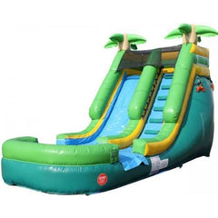 Moonwalk USA Water Slides 13'H Palm Tree Slide Wet n Dry by MoonWalk USA 13"H Palm Tree Slide Wet n Dry by MoonWalk USA SKU# W-351-WLG