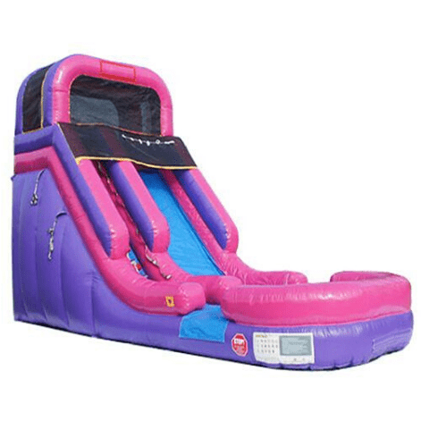 Moonwalk USA Waterslide 16"H Pink Slide Wet N Dry by MoonWalk USA 16"H Pink Slide Wet N Dry by MoonWalk USA SKU# W-220-WLG