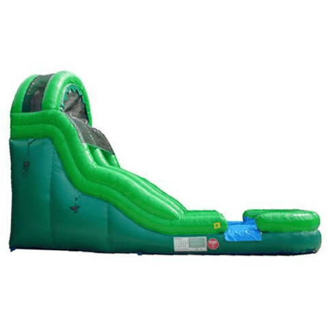 Moonwalk USA Waterslide 18'H Bubble Bump Slide Wet N Dry (Green) by MoonWalk USA 18'H Bubble Bump Slide Wet N Dry (Green) by MoonWalk USA SKU# W-236-WLG