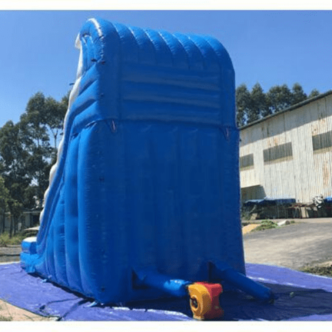 Moonwalk USA Waterslide 18'H Double Dip Slide Wet N Dry (Blue) by MoonWalk USA 18'H Double Dip Slide Wet N Dry (Blue) by MoonWalk USA SKU# W-268-WLG