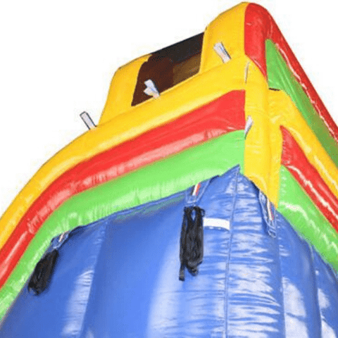 Moonwalk USA Waterslide 18'H Double Dip Slide Wet N Dry (Rainbow) by MoonWalk USA 18'H Double Dip Slide Wet N Dry (Rainbow) by MoonWalk USA SKU# W-267-WLG