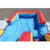 Image of 18'H Double Dip Slide Wet n Dry (Red) by MoonWalk USA SKU# W-263