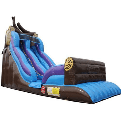 Moonwalk USA Waterslide 18'H Log Slide Wet N Dry by MoonWalk USA 18'H Log Slide Wet N Dry by MoonWalk USA SKU# W-269-WLG