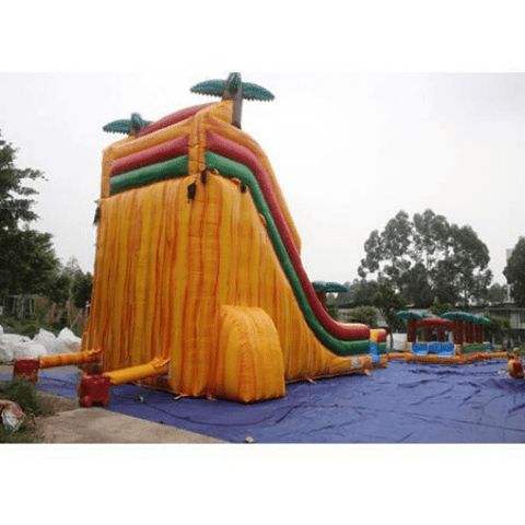 Moonwalk USA Waterslide 19'H 2-Lane Volcano Slide Wet N Dry by MoonWalk USA 19'H 2-Lane Volcano Slide Wet N Dry by MoonWalk USA SKU# W-361-WLG