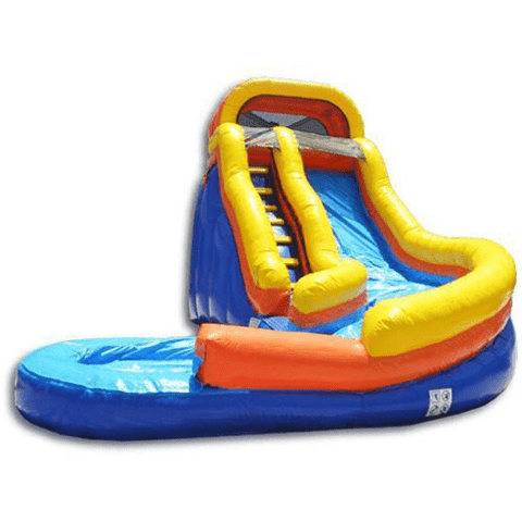 Moonwalk USA Waterslide 19'H Curve Slide Wet N Dry by MoonWalk USA 19'H Curve Slide Wet N Dry by MoonWalk USA SKU# W-049-WLG