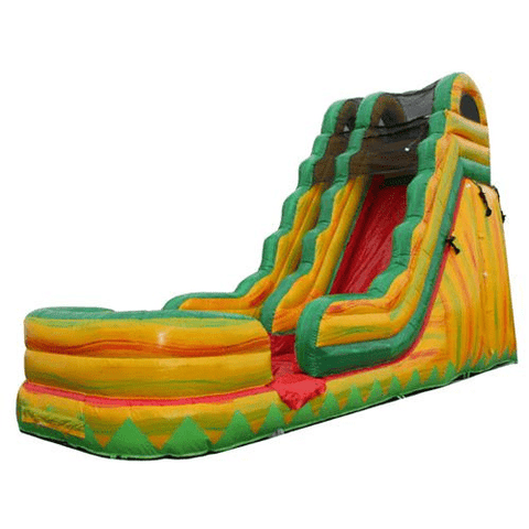 Moonwalk USA Waterslide 19'H Fiesta Slide Wet N Dry by MoonWalk USA 19'H Fiesta Slide Wet N Dry by MoonWalk USA SKU# W-288-WLG