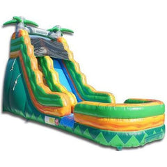 Moonwalk USA Waterslide 19'H Palm Tree Slide Wet N Dry by MoonWalk USA 19'H Palm Tree Slide Wet N Dry by MoonWalk USA SKU# W-281 Water Slide