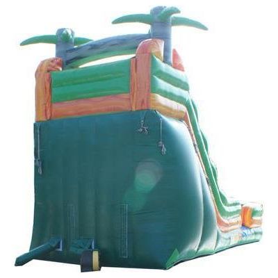 Moonwalk USA Waterslide 19'H Palm Tree Slide Wet N Dry by MoonWalk USA 19'H Palm Tree Slide Wet N Dry by MoonWalk USA SKU# W-281 Water Slide