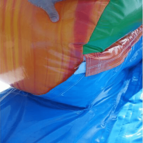 Moonwalk USA Waterslide 19'H Rainbow Slide Wet N Dry by MoonWalk USA 19'H Rainbow Slide Wet N Dry by MoonWalk USA SKU# W-282-WLG