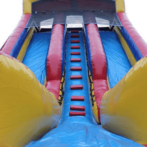 Moonwalk USA Waterslide 20'H 2-Lane Slide Wet N Dry by MoonWalk USA 20'H 2-Lane Slide Wet N Dry by MoonWalk USA SKU# W-033-WLG