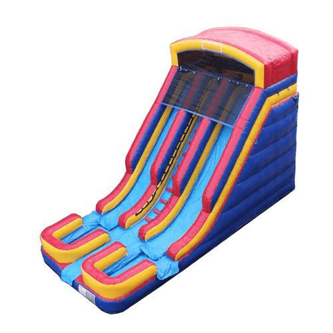 Moonwalk USA Waterslide 20'H 2-Lane Slide Wet N Dry by MoonWalk USA 20'H 2-Lane Slide Wet N Dry by MoonWalk USA SKU# W-033-WLG