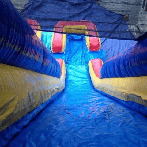 Moonwalk USA Waterslide 20'H 2-Lane Slide Wet N Dry by MoonWalk USA 20'H 2-Lane Slide Wet N Dry by MoonWalk USA SKU# W-033-WLG