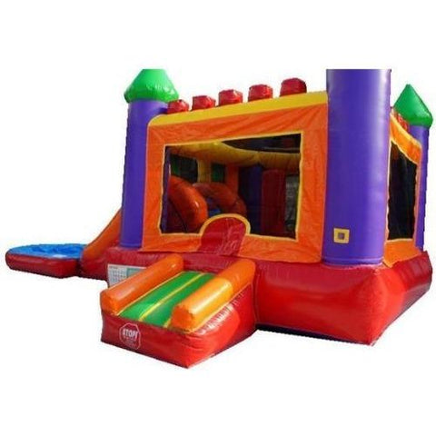 Moonwalk USA WET N DRY COMBOS 12' H CASTLE COMBO W/ POOL by MoonWalk USA