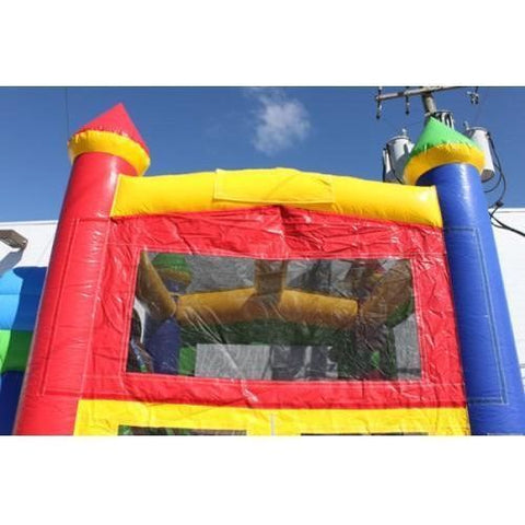 Moonwalk USA WET N DRY COMBOS 14'H 2-Lane Castle Combo Wet n Dry by MoonWalk USA 14'H 2-Lane Castle Combo Wet n Dry by MoonWalk USA SKU# C-261-WLG