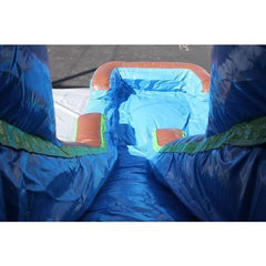 14'H 2-Lane Castle Combo Wet n Dry by MoonWalk USA