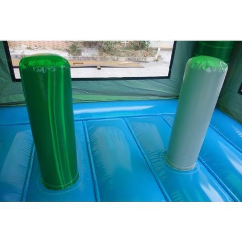 Moonwalk USA WET N DRY COMBOS 14' H 2-LANE TOXIC COMBO WET N DRY by MoonWalk USA