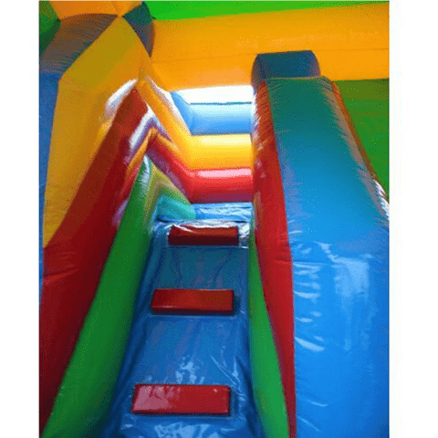 Moonwalk USA WET N DRY COMBOS 14'H Rainbow Castle Combo Wet N Dry by MoonWalk USA 14'H Rainbow Castle Combo Wet N Dry by MoonWalk USA SKU# C-132-WLG