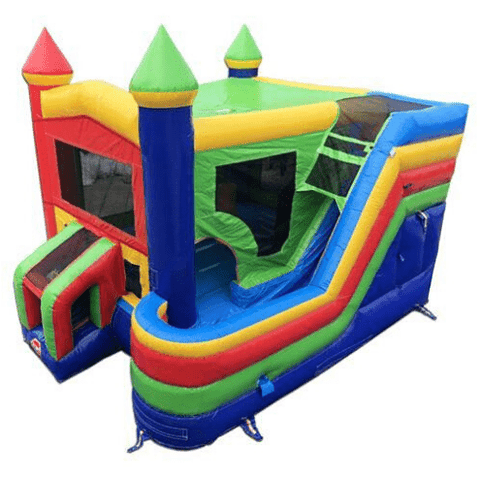 Moonwalk USA WET N DRY COMBOS 14'H Rainbow Castle Combo Wet N Dry by MoonWalk USA 14'H Rainbow Castle Combo Wet N Dry by MoonWalk USA SKU# C-132-WLG