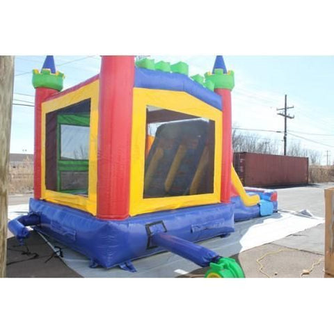 Moonwalk USA WET N DRY COMBOS 15'H 2-Lane King Castle Combo Wet n Dry by MoonWalk USA 15'H 2-Lane King Castle Combo Wet n Dry by MoonWalk USA SKU# C-261-WLG