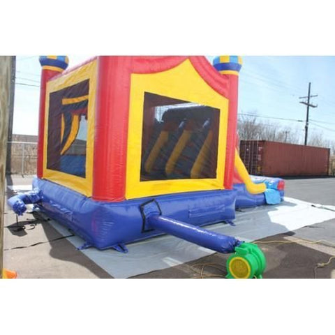 Moonwalk USA WET N DRY COMBOS 16'H 2-Lane Carnival Combo Wet n Dry by MoonWalk USA 16'H 2-Lane Carnival Combo Wet n Dry by MoonWalk USA SKU# C-263-WLG